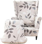 CRFATOP Wingback Chair Covers Wing Armchair Slipcovers by CRFATOP