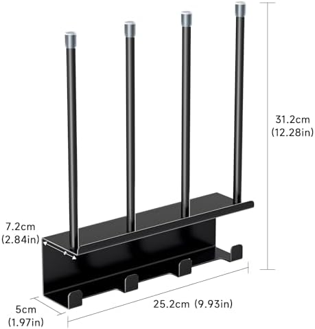 Wall Mounted Water Bottle Drying Rack - Image 4