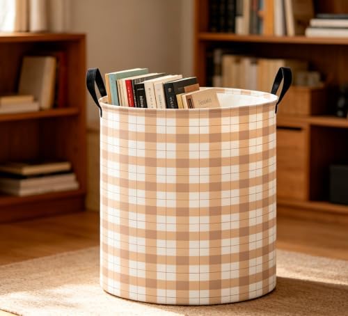 CLOCOR Large Laundry Basket, Waterproof Fabric Storage Container, Room Decor - Image 5