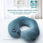 Keemall Portable Inflatable Travel Neck Pillow - Image 3