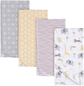 Gerber Unisex Baby 100% Cotton Flannel Receiving Blankets 30x30 Inches by Gerber