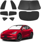 TINGLU Window Shades for Tesla Model Y Juniper 2025 2026 Accessories Car Side by TINGLU