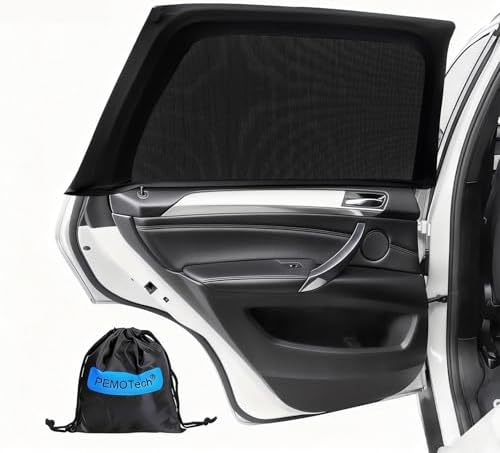 Car Window Shades-Side Window Sun Shades, UV Protection Breathable Spandex Baby by PEMOTech