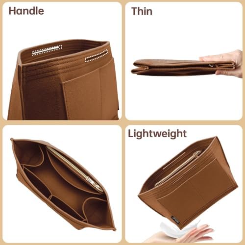 OPPOSHE Purse Organizer Insert for Longchamp Le Pliage, Premium Felt Long Champ - Image 6