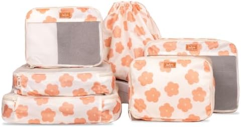 Jadyn Packing Cubes for Travel, 6-Piece Large Packing Cube Organizer Set for by Jadyn