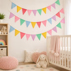 G2PLUS Pennant Banner, Triangle Flag Bunting and Decorative Garland - Image 7