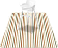 Baby Splat Mat for Under High Chair, 51 x 51 Inch Waterproof Splash Mat by Opgroeie