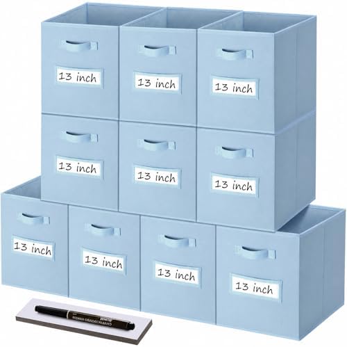 Storage Bins, Pastel Blue by Anyoneer