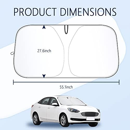 300T Thickened Automotive Glass Sunshade and Comes - Image 2