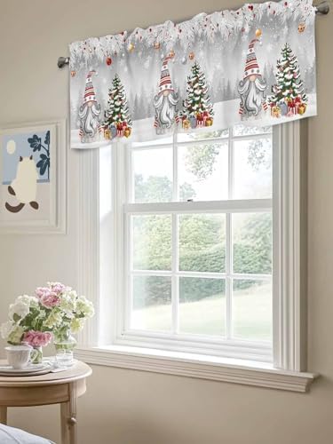 Vandarllin Christmas Gnome Valance Curtains - Image 5