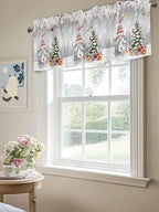 Vandarllin Christmas Gnome Valance Curtains - Image 5