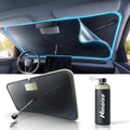 2026 Upgraded Nmoiss True Dual Layer Air Cool Windshield Sun Shade Umbrella by Nmoiss