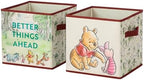 Disney Winnie the Pooh Storage Cubes, 10x10 Collapsible Cube Organizer Baskets by IdeaNuovaCharacterShop