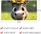 Bathtub Mat Non Slip 26.8x15.1 Inch, Donkey Shower Mat - Image 4