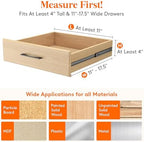 Lifewit 4" High Upgrade Drawer Divider, Adjustable Drawer Organizer Clothes - Image 2