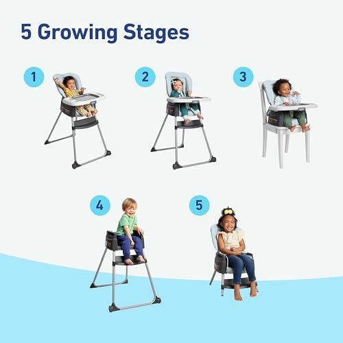Graco Made2Grow 5-in-1 Convertible Highchair Adjustable Baby to Toddler Seat - Image 2