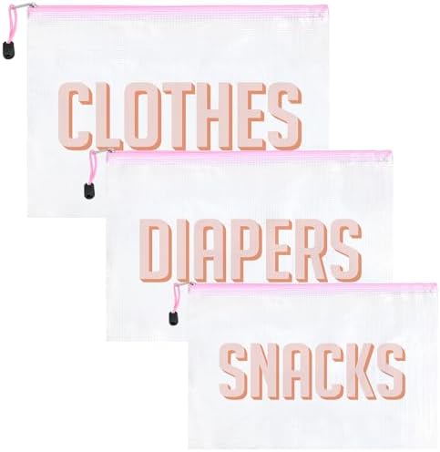 3pcs Hospital Bag Organizing Pouches by KUIRAN