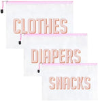 3pcs Hospital Bag Organizing Pouches by KUIRAN