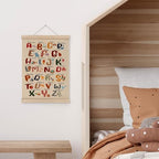 MAQIKA Funny Alphabet Learning Classroom Poster Framed - Image 6