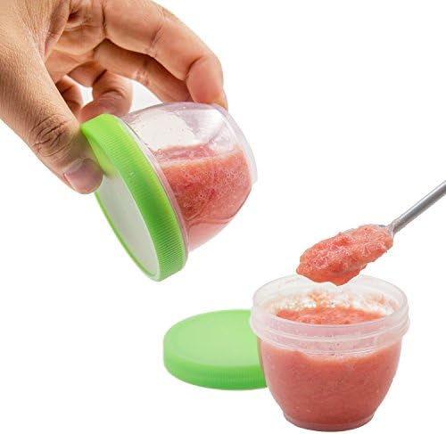 Youngever 18 Pack Baby Food Storage, 4 oz Baby Food Containers - Image 2