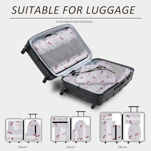 U+U 5 Set Packing Cubes, Travel Organizers - Image 5