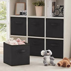 EBIGIC Storage Cubes Collapsible fabric Storage bins, cube storage organizer - Image 5