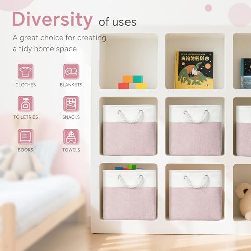 FinishingBo 11 inch Cube Storage Bin - Image 6