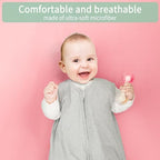 GUNTAIL Pack and Play Sheets Fitted, 2 Pack Pack n Play Sheets - Image 5
