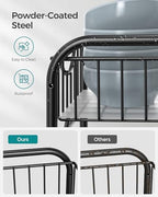 SONGMICS 4-Tier Pull Out Cabinet Organizers, Under Sink Organizer, Bathroom - Image 6
