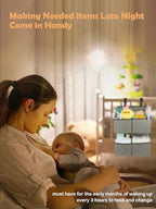 Hanging Diaper Organizer for Crib/Playpen/Bassinet/Playard – Hold 80+ Diapers - Image 5