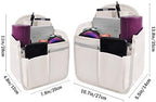 Vercord Backpack Organizer Insert Liner Hanging Travel Bag in Bag - Image 3
