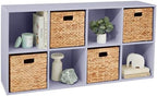 Best Choice Products Kids Bookcase 8-Cube Storage Organizer, 13.5in Shelf by Unknown