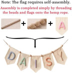 Personalized Canvas Bunting Banner - Image 2