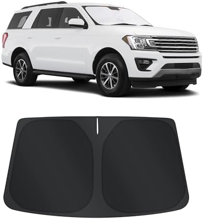 TINGLU Sun Shade for Ford Expedition SUV 2018-2024 2025 Accessories Windshield by TINGLU