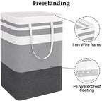 StorageRight Laundry Basket Hamper, 75L Collapsible Clothes Storage - Image 3