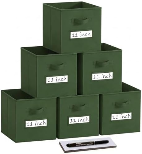 Storage Bins, 11 Inch Cube Storage Bin by Anyoneer
