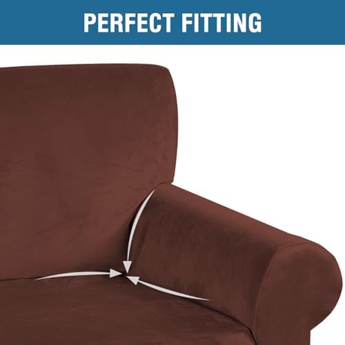 H.VERSAILTEX Stretch Velvet Sofa Covers - Image 4