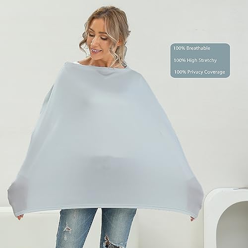 Breathable Car Seat Cover for Babies – Multi-Purpose Soft Rayon Nursing Cover - Image 3