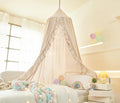 Mengersi Bed Canopy for Girls, Ruffled Canopy Bed Curtains Kids Canopy for by Mengersi