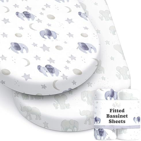 Sorrel + Fern Baby Bassinet Sheets 2-Pack by SorrelFern