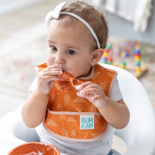 Bumkins Bibs, for Baby Girl or Boy, Infant 3-9 Months, Essential Must Have for - Image 2