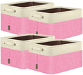 BALEINE 4 Pack Fabric Closet Storage Bins by BALEINE