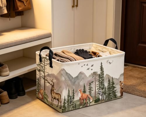 Rectangle Kids Baskets Animal Basket Cute Storage Bin Fish Box - Image 4