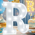 Pooqla LED Marquee Letter Lights, Warm White and Cool White Decorative Lighted by Pooqla
