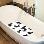 Bath Tub Shower Mat, Washable Bathtub Floor Mats, Suction Cups and Drain Holes - Image 5