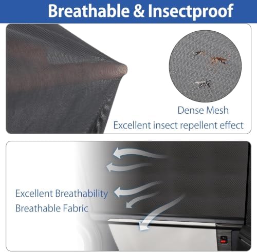 Car Window Shades-Side Window Sun Shades, UV Protection Breathable Spandex Baby - Image 7