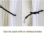 BEL AVENIR Curtain Tiebacks Ropes Tie-Backs, Handmade Holdbacks - Image 5