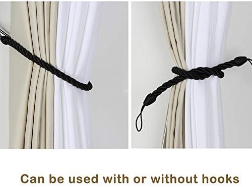 BEL AVENIR Curtain Tiebacks Ropes Tie-Backs, Handmade Holdbacks - Image 5