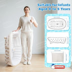 UNEEDE Inflatable Baby Bathtub, Portable Baby Tub - Image 2