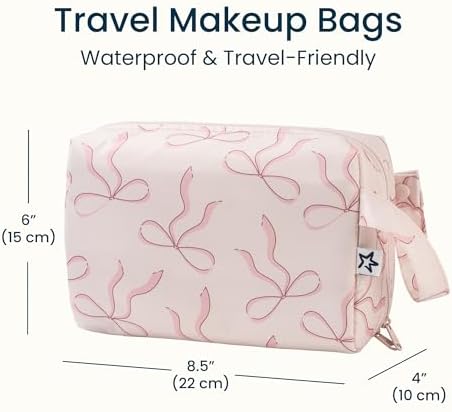 Tiny Twinkle Waterproof Travel Toiletry & Makeup Bag Organizer | Makeup Pouch - Image 3